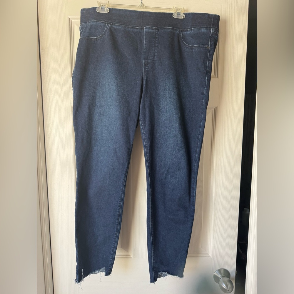 Old Navy Blue Skinny Denim Jeggings - size 16